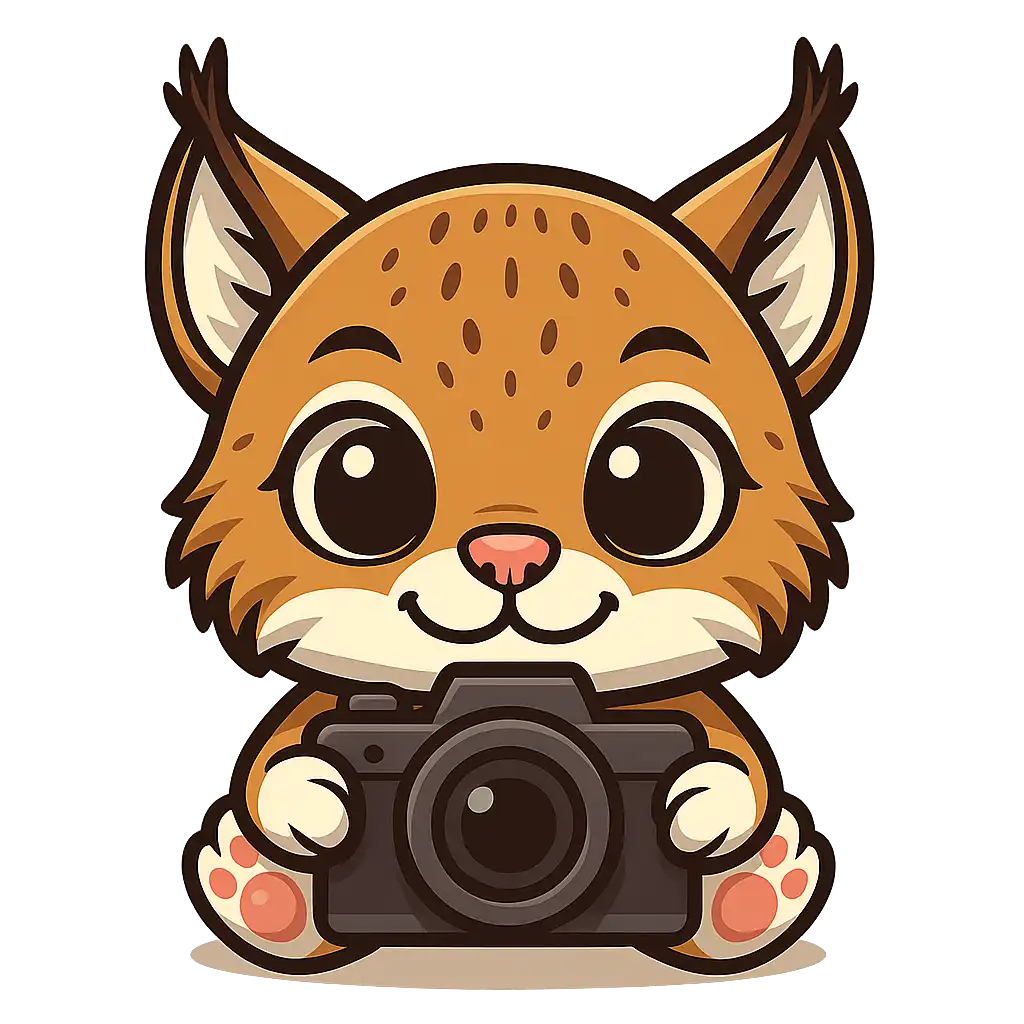 FotoLince Logo Illustration